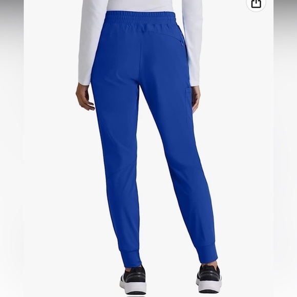 SKECHERS Pull-On Cargo Pants Joggers Women’s Size Medium Cobalt Blue NWO… - Picture 10 of 12